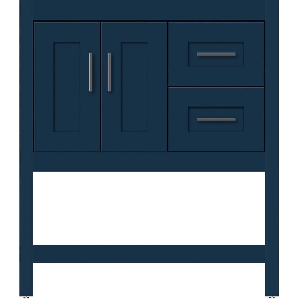 30 X 18.5 X 34.5 Alki Spa Vanity Shaker Lapis Night Rh