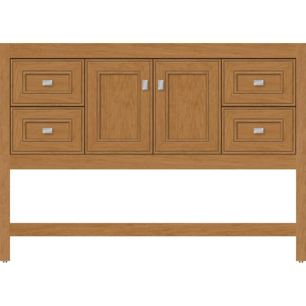 48 X 21 X 34.5 Alki Spa Vanity Deco Miter Nat Cherry Sb