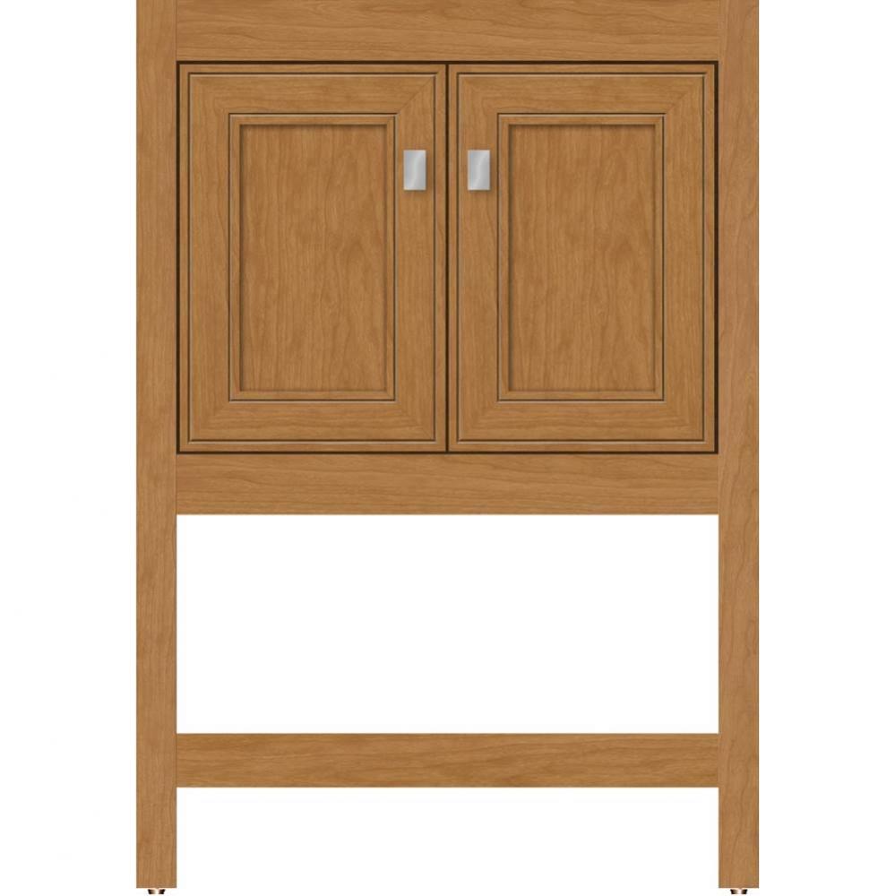 24 X 21 X 34.5 Alki Spa Vanity Deco Miter Nat Cherry Std