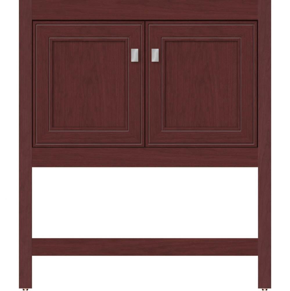 30 X 18.5 X 34.5 Alki Spa Vanity Deco Miter Dk Cherry Std
