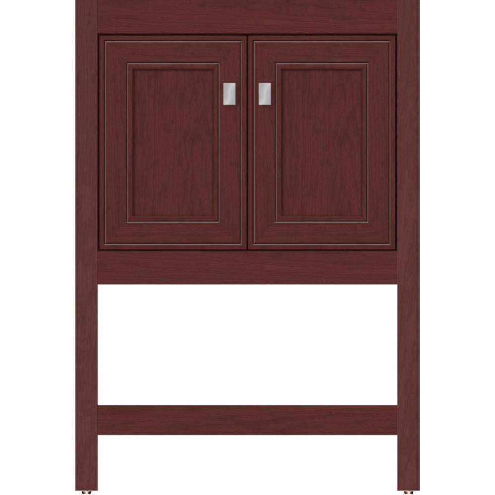 24 X 21 X 34.5 Alki Spa Vanity Deco Miter Dk Cherry Std