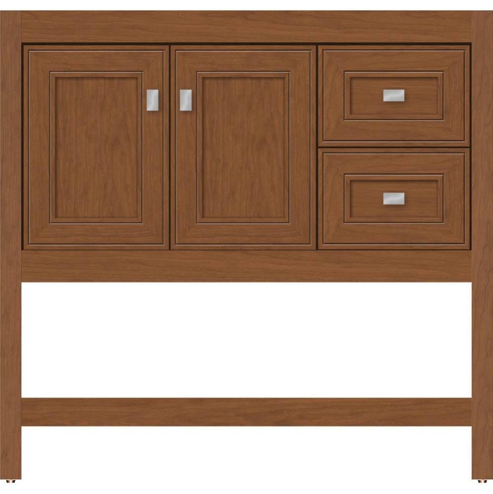 36 X 21 X 34.5 Alki Spa Vanity Deco Miter Cinn Cherry Rh