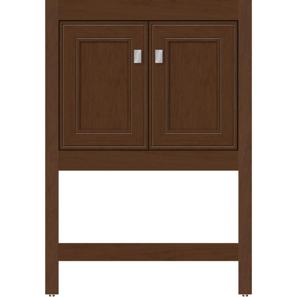 24 X 18.5 X 34.5 Alki Spa Vanity Deco Miter Pecan Cherry Std