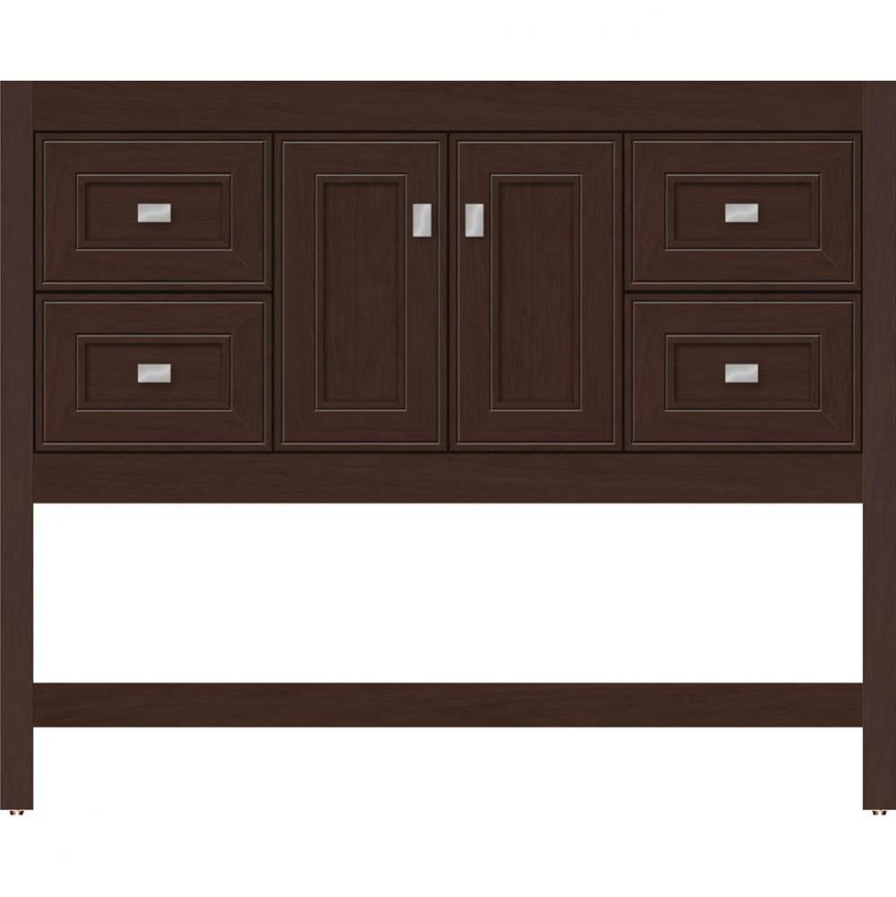 42 X 21 X 34.5 Alki Spa Vanity Deco Miter Choc Cherry Sb