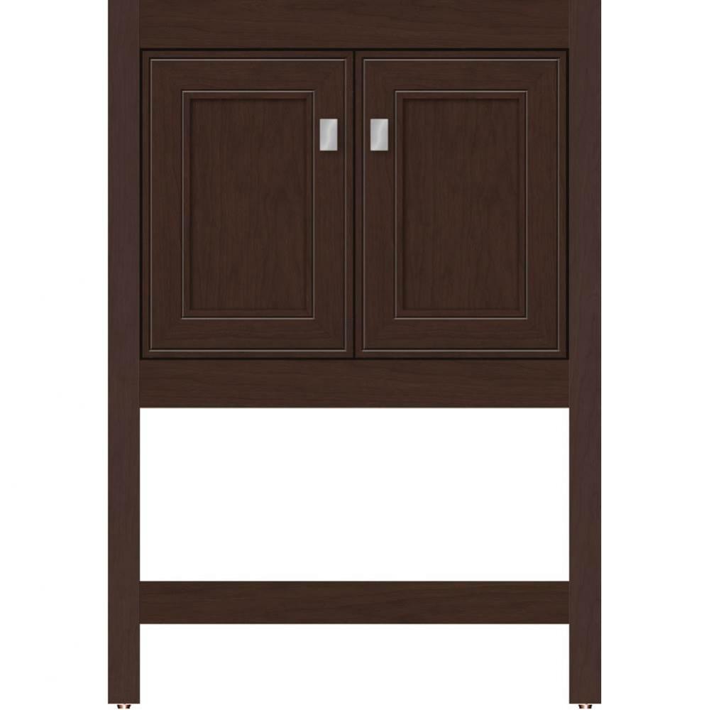 24 X 18.5 X 34.5 Alki Spa Vanity Deco Miter Choc Cherry Std