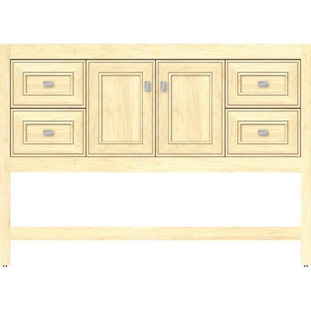 48 X 21 X 34.5 Alki Spa Vanity Deco Miter Nat Maple Sb