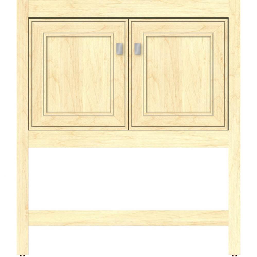 30 X 18.5 X 34.5 Alki Spa Vanity Deco Miter Nat Maple Std