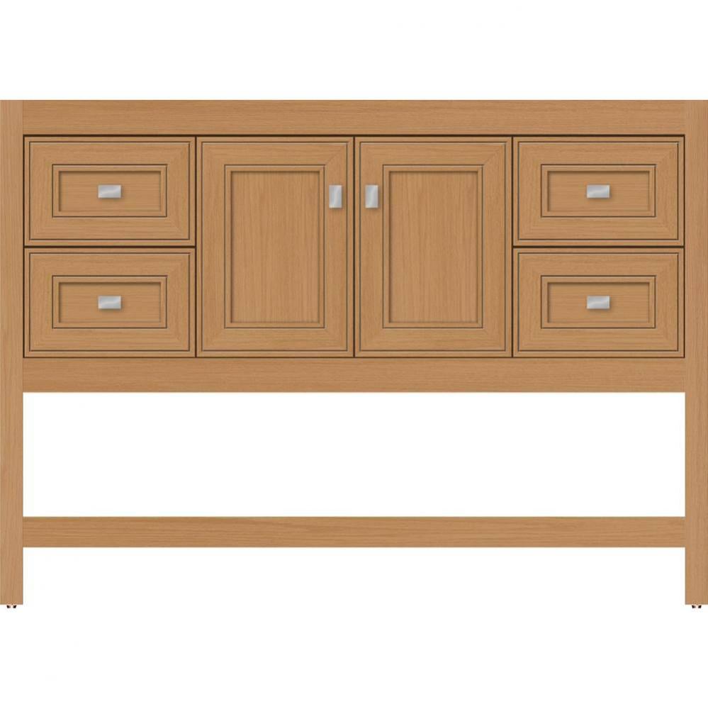 48 X 21 X 34.5 Alki Spa Vanity Deco Miter Nat Oak Sb