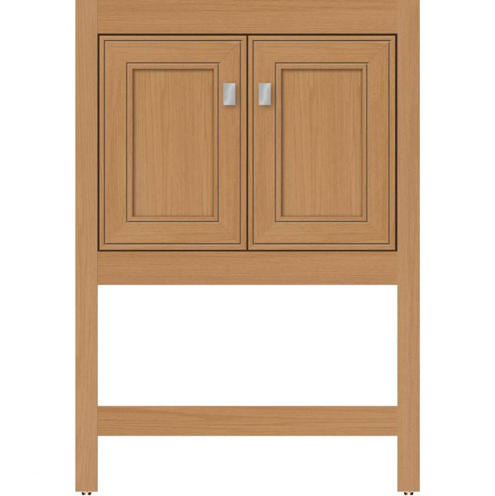 24 X 18.5 X 34.5 Alki Spa Vanity Deco Miter Nat Oak Std