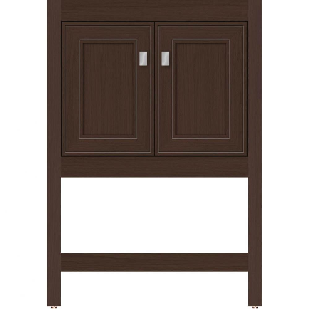 24 X 18.5 X 34.5 Alki Spa Vanity Deco Miter Choc Oak Std