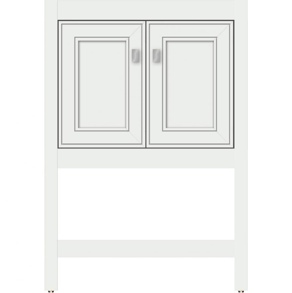 24 X 21 X 34.5 Alki Spa Vanity Deco Miter Powder Grey Std