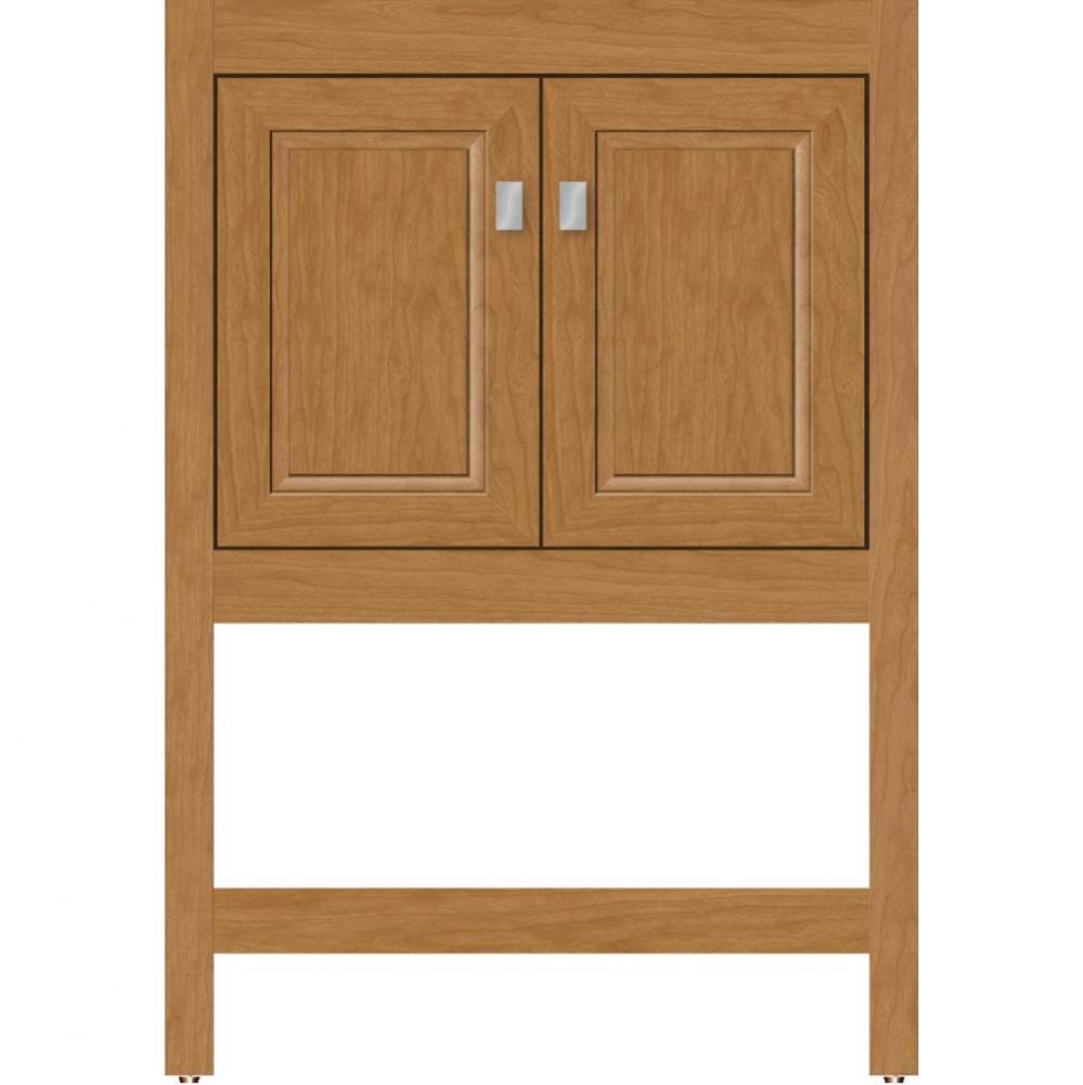 24 X 21 X 34.5 Alki Spa Vanity Ogee Miter Nat Cherry Std