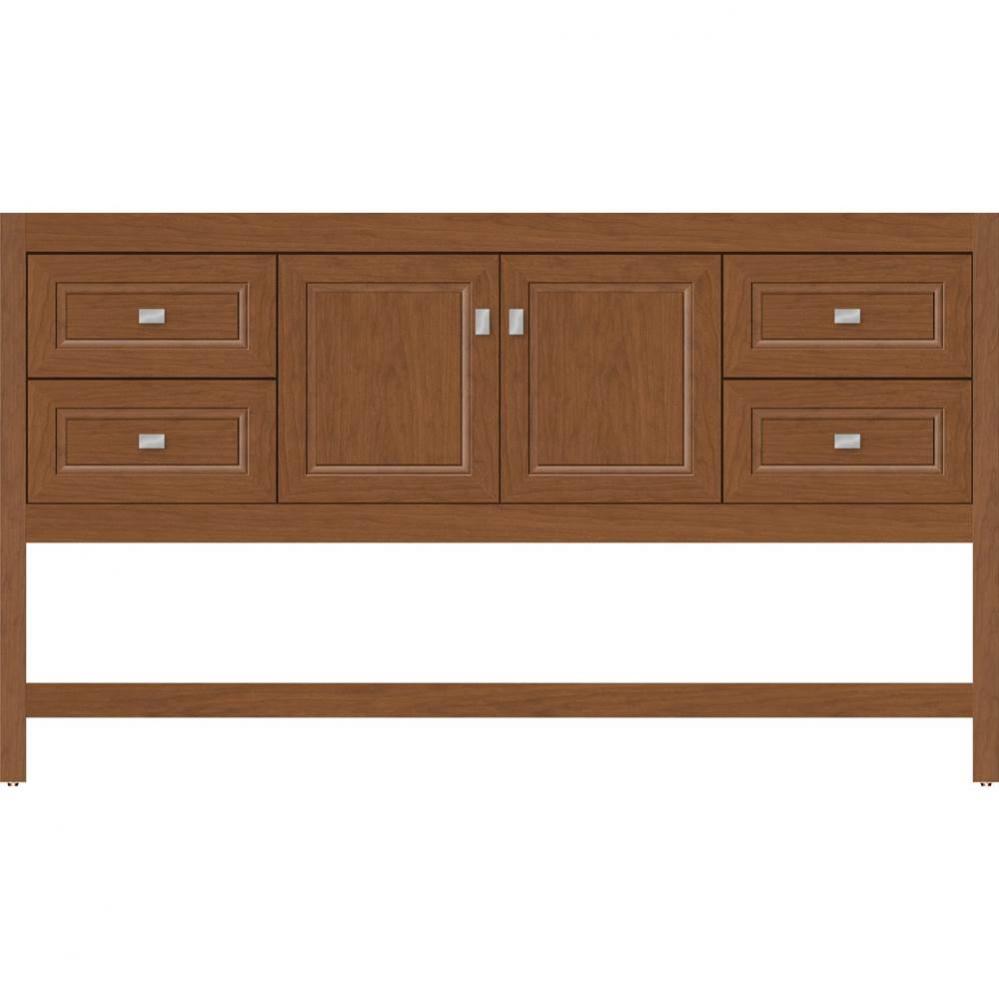 60 X 21 X 34.5 Alki Spa Vanity Ogee Miter Cinn Cherry Sb