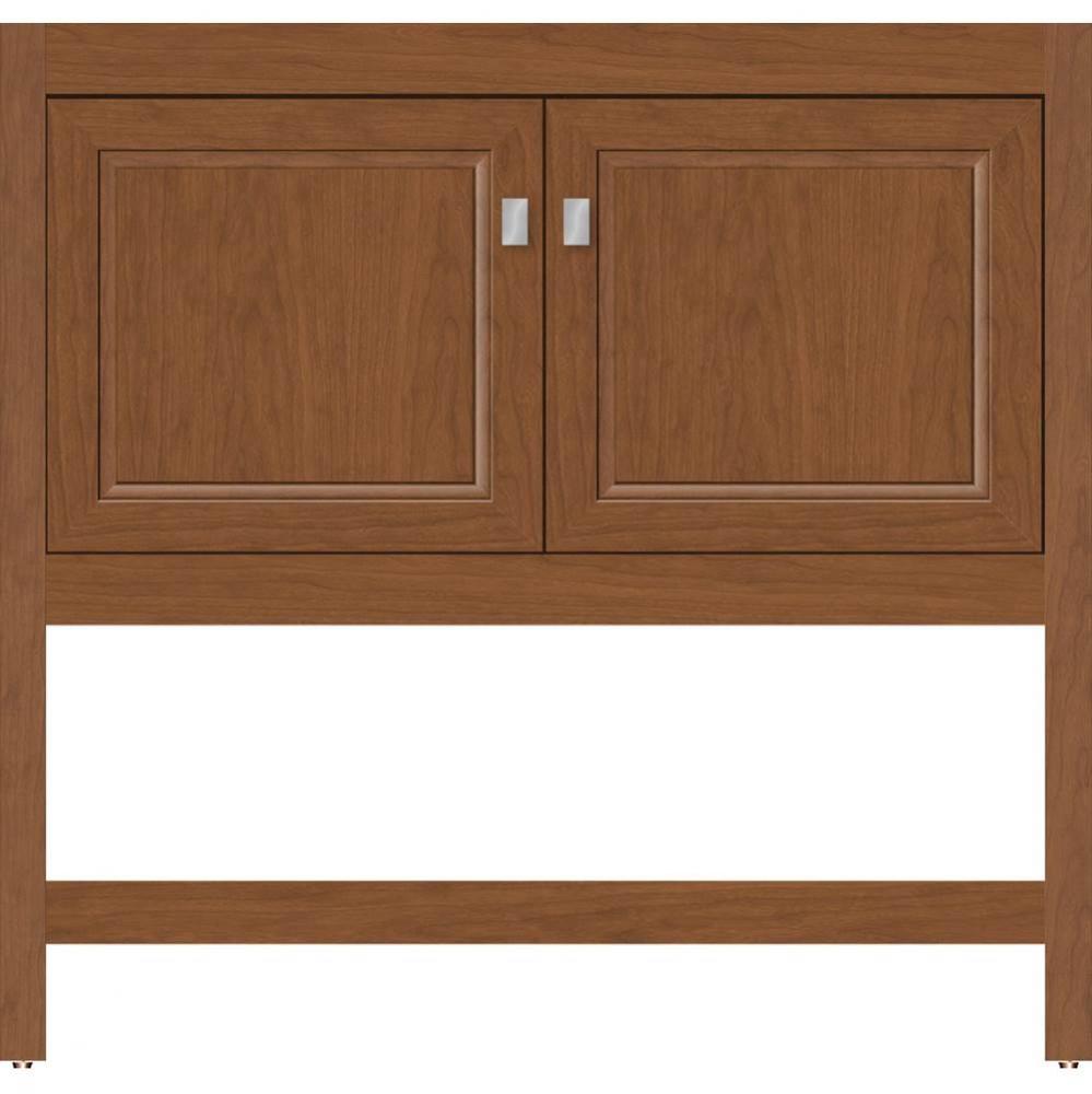 36 X 18.5 X 34.5 Alki Spa Vanity Ogee Miter Cinn Cherry Std