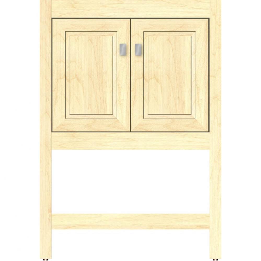 24 X 21 X 34.5 Alki Spa Vanity Ogee Miter Nat Maple Std