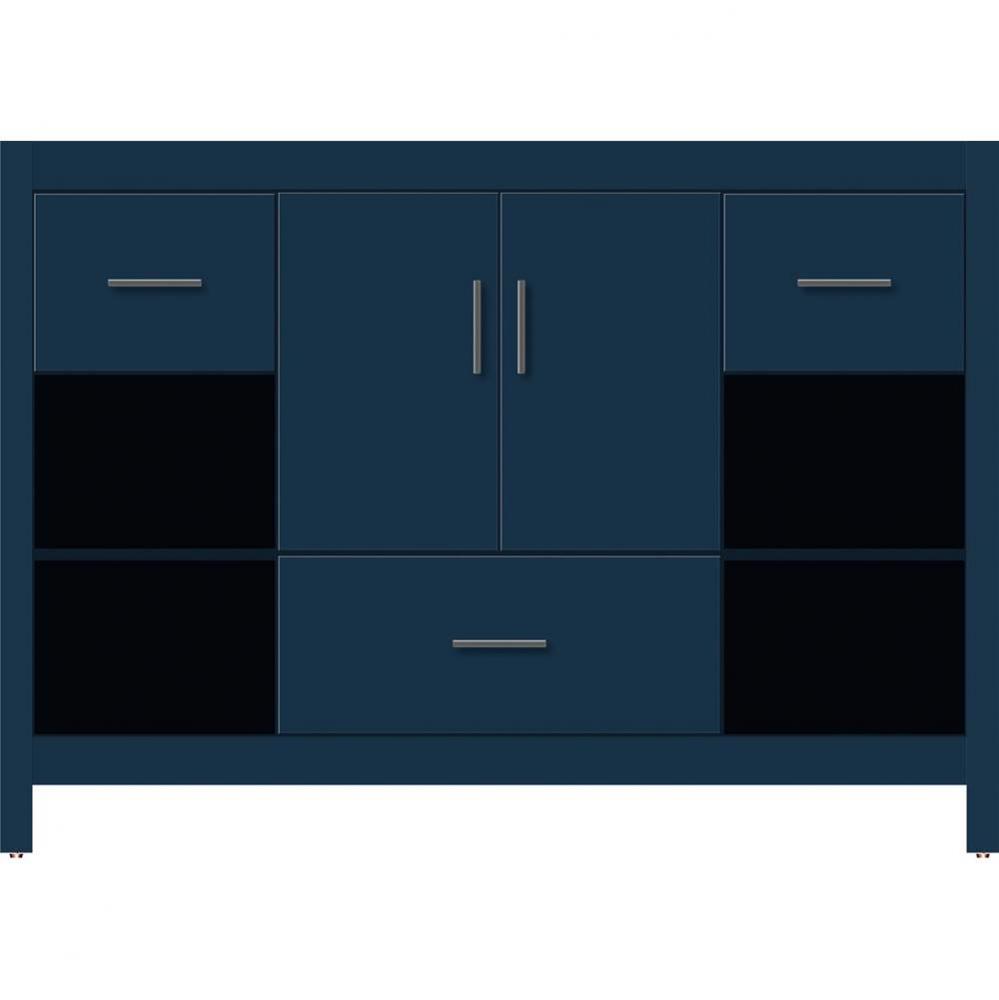 48 X 18.5 X 34.5 Alki Cafe Vanity Slab Lapis Night Sb