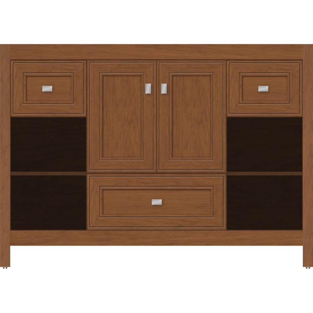 48 X 18.5 X 34.5 Alki Cafe Vanity Deco Miter Cinn Cherry Sb