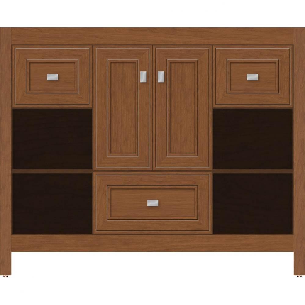 42 X 18.5 X 34.5 Alki Cafe Vanity Deco Miter Cinn Cherry Sb