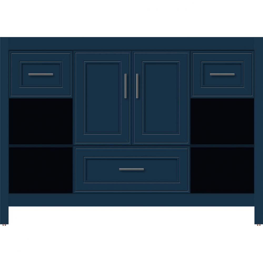 48 X 21 X 34.5 Alki Cafe Vanity Deco Miter Lapis Night Sb