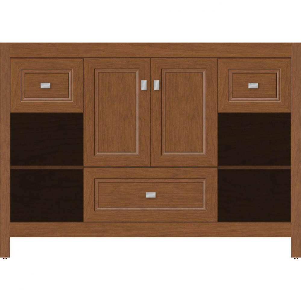 48 X 18.5 X 34.5 Alki Cafe Vanity Ogee Miter Cinn Cherry Sb