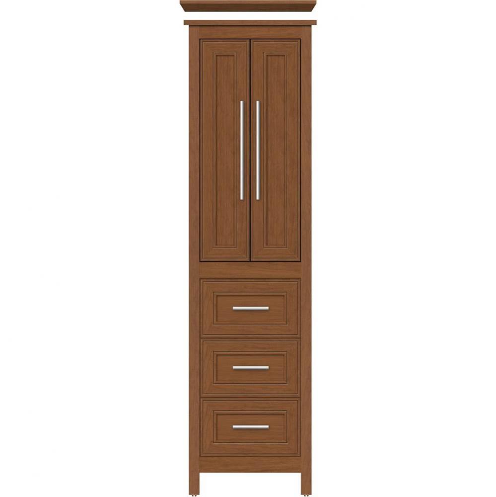19.5 X 21 X 70 Belltown Linen Deco Miter Cinn Cherry