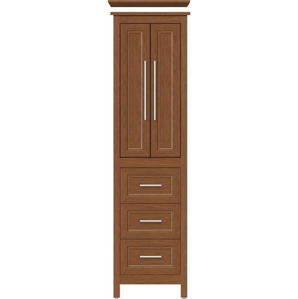 19.5 X 18.5 X 70 Belltown Linen Ogee Miter Cinn Cherry