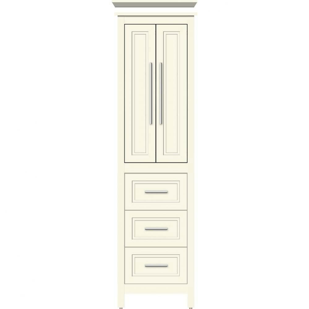 19.5 X 21 X 70 Belltown Linen Ogee Miter Sat Biscuit