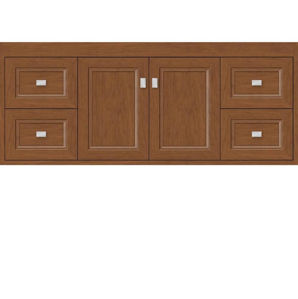 48 X 18.5 X 19.75 Sodo Inset Wall Mount Vanity Ogee Miter Cinn Cherry Sb