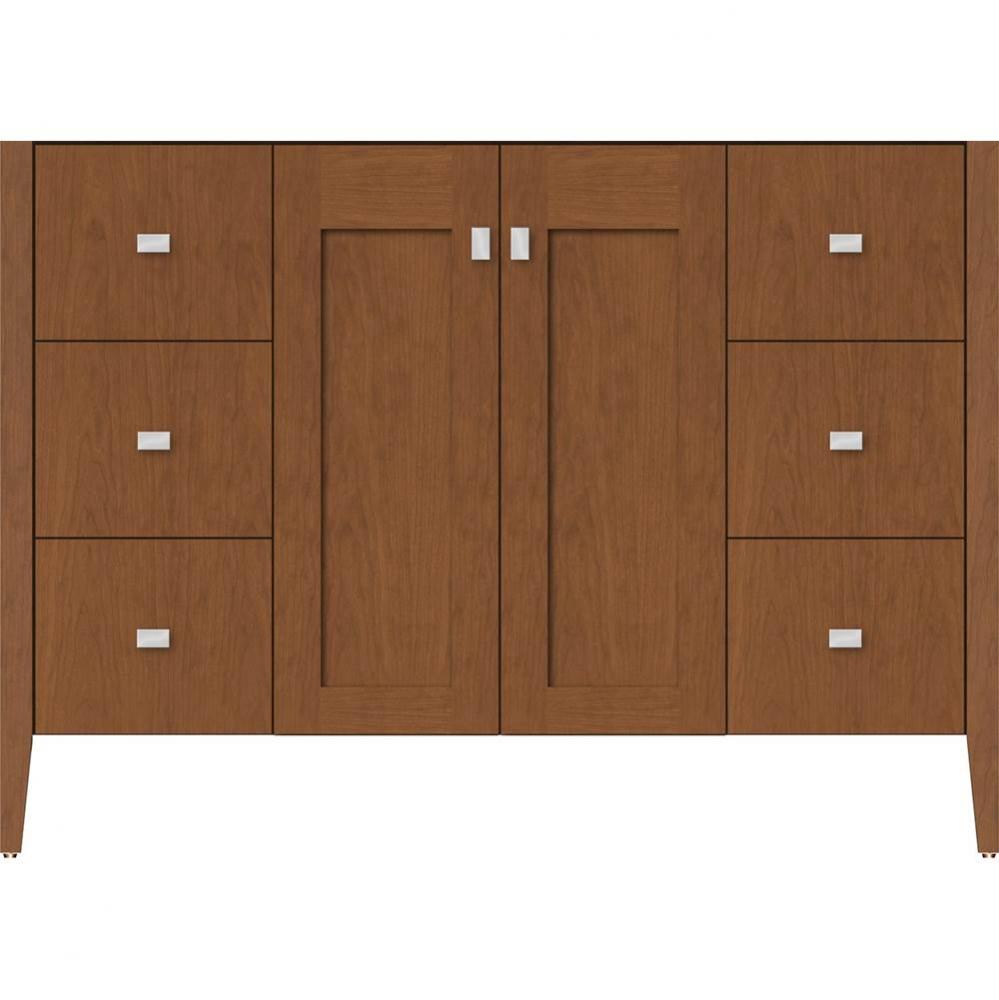 48 X 19 X 34.5 Newhalem Vanity Nh Shaker/Slab Cinn Cherry Sb