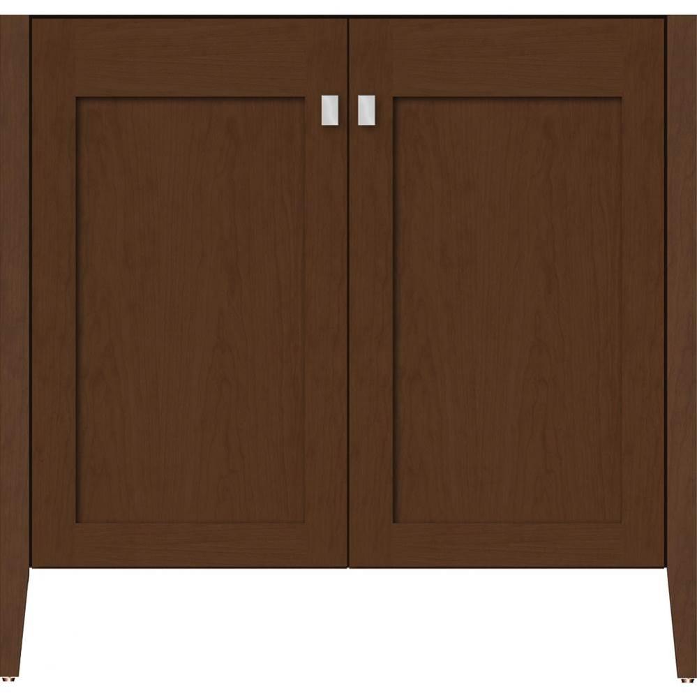 36 X 21.5 X 34.5 Newhalem Vanity Nh Shaker Pecan Cherry Std