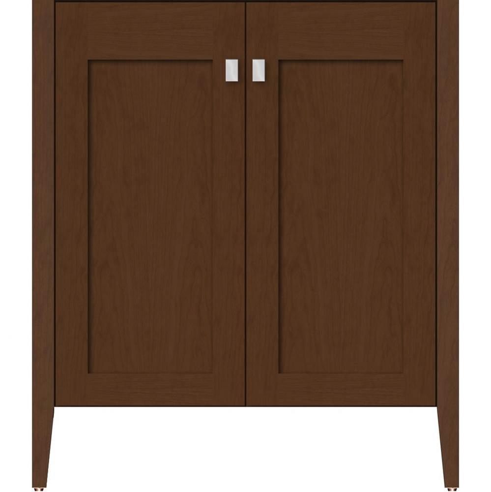 30 X 21.5 X 34.5 Newhalem Vanity Nh Shaker Pecan Cherry Std