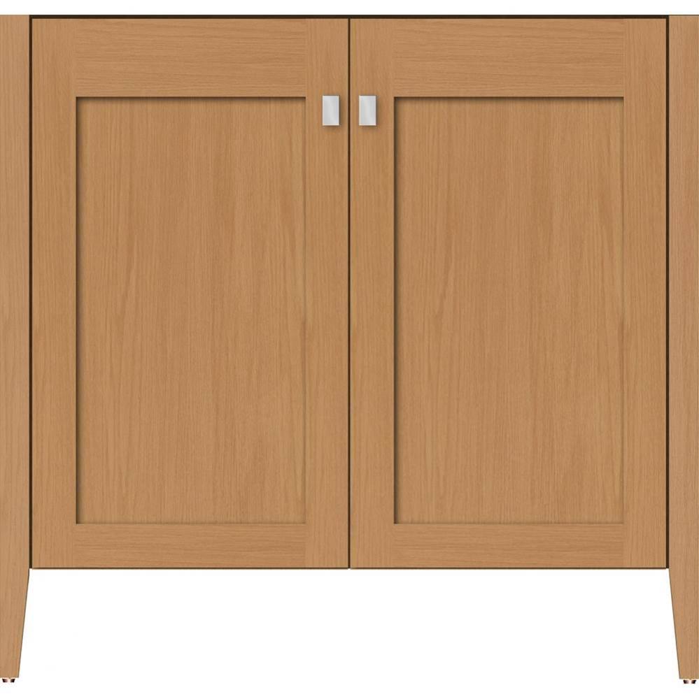 36 X 21.5 X 34.5 Newhalem Vanity Nh Shaker Nat Oak Std