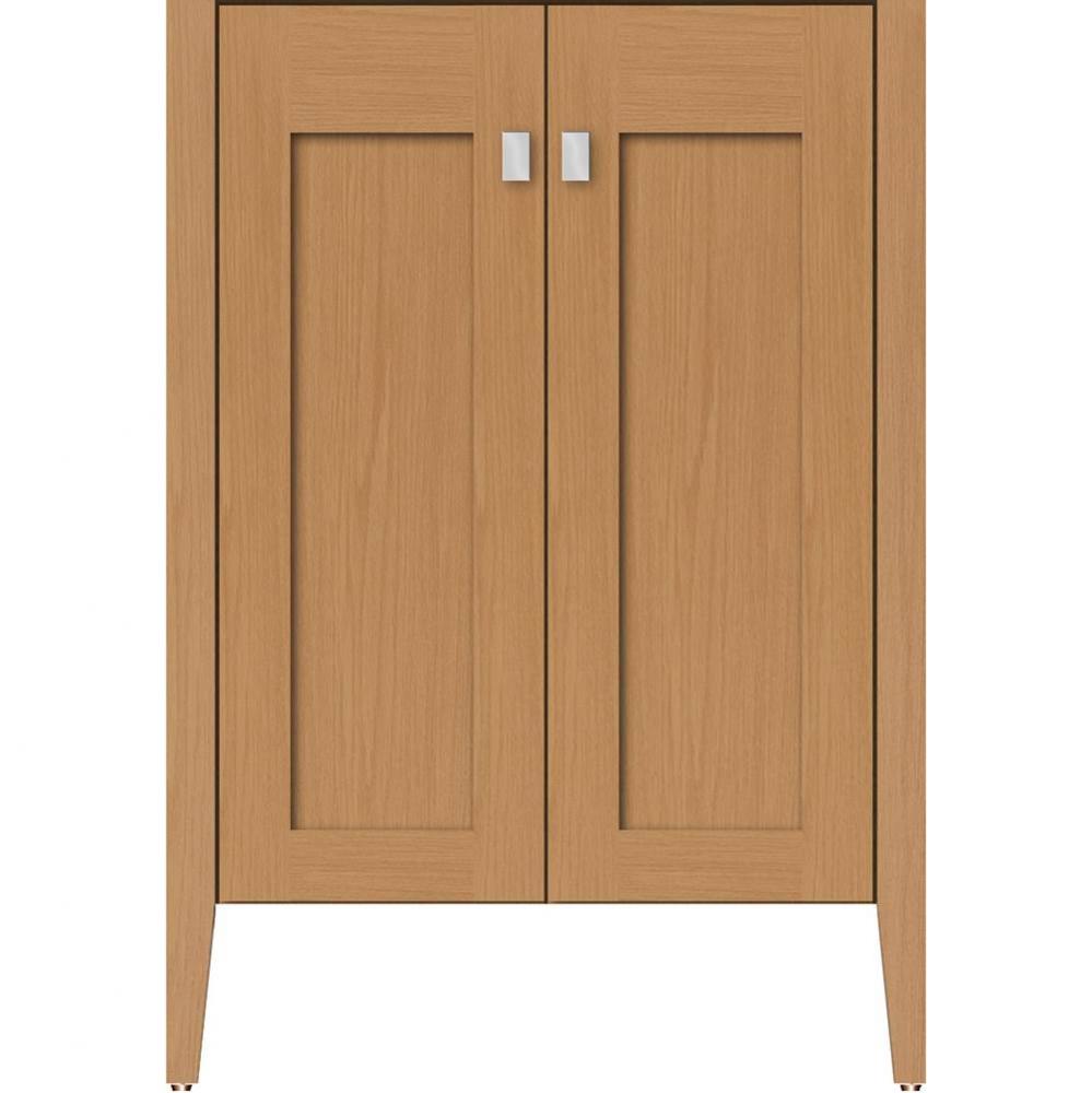 24 X 19 X 34.5 Newhalem Vanity Nh Shaker Nat Oak Std