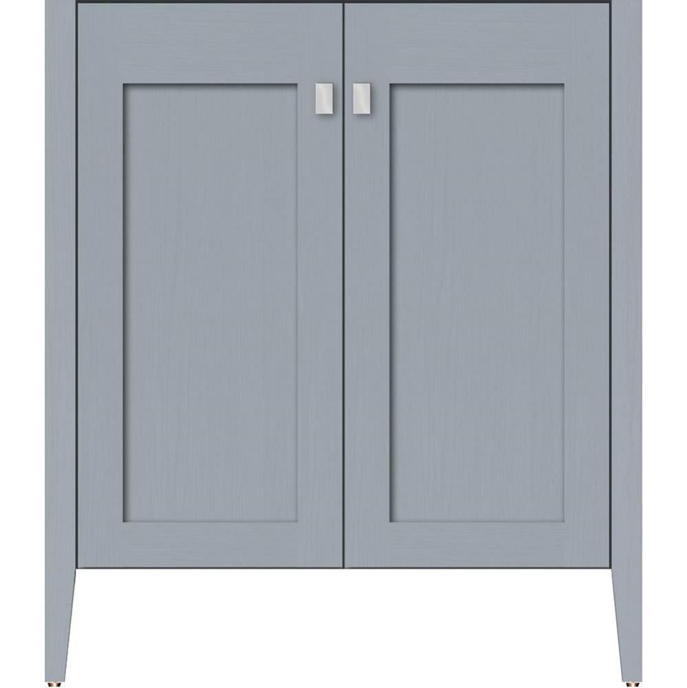 30 X 21.5 X 34.5 Newhalem Vanity Nh Shaker Silver Oak Std
