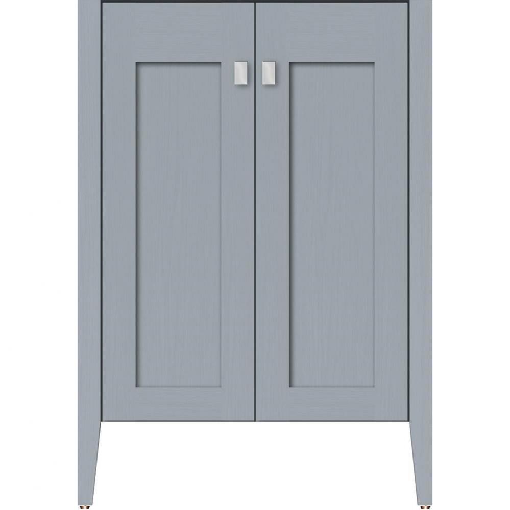 24 X 19 X 34.5 Newhalem Vanity Nh Shaker Silver Oak Std
