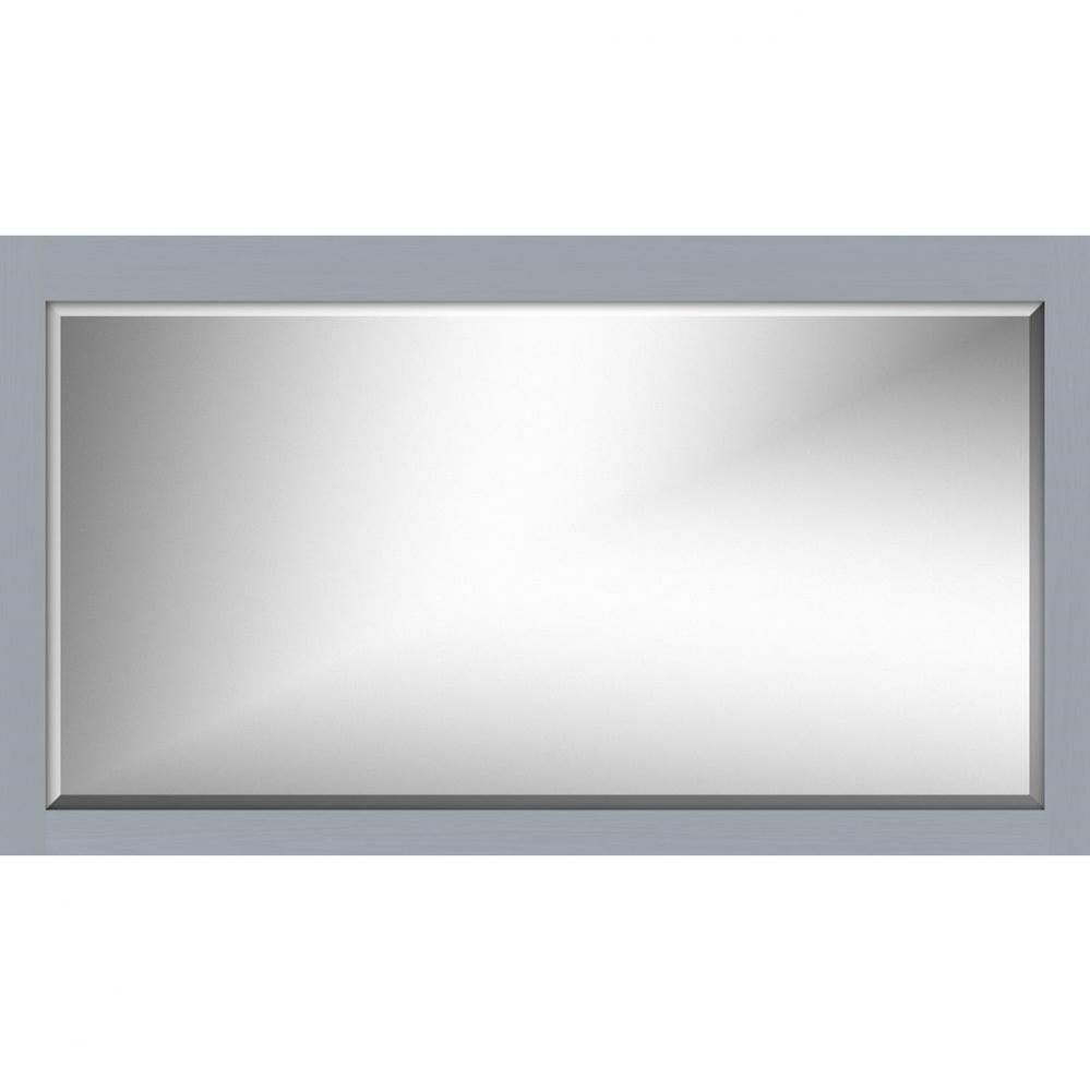54 X 30.75 Newhalem Beveled Mirror Silver Oak