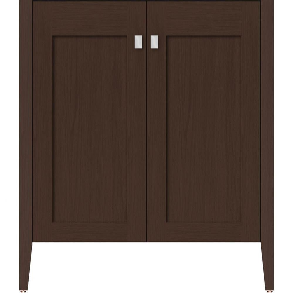 30 X 21.5 X 34.5 Newhalem Vanity Nh Shaker Dusky Oak Std