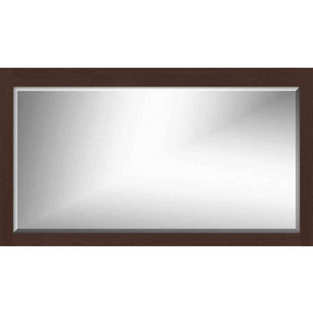 54 X 30.75 Newhalem Beveled Mirror Choc Oak