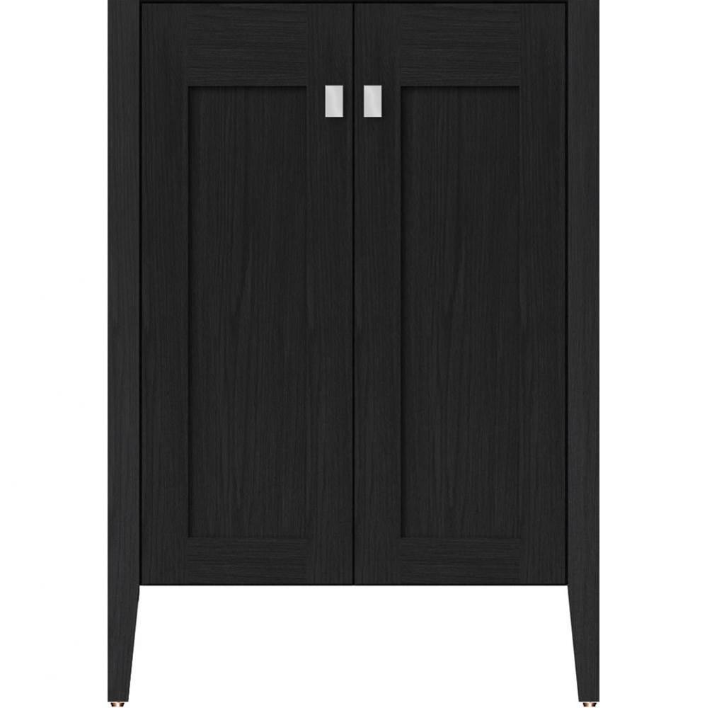 24 X 19 X 34.5 Newhalem Vanity Nh Shaker Midnight Oak Std