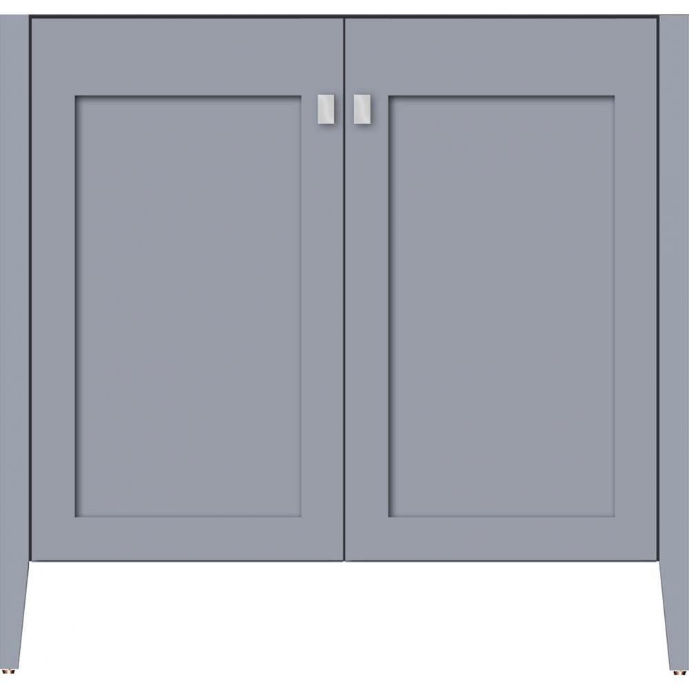 36 X 19 X 34.5 Newhalem Vanity Nh Shaker Sat Silver Std
