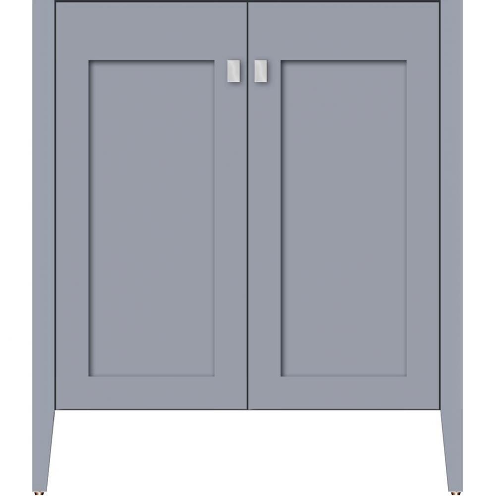 30 X 21.5 X 34.5 Newhalem Vanity Nh Shaker Sat Silver Std
