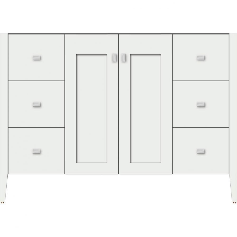 48 X 19 X 34.5 Newhalem Vanity Nh Shaker/Slab Powder Grey Sb