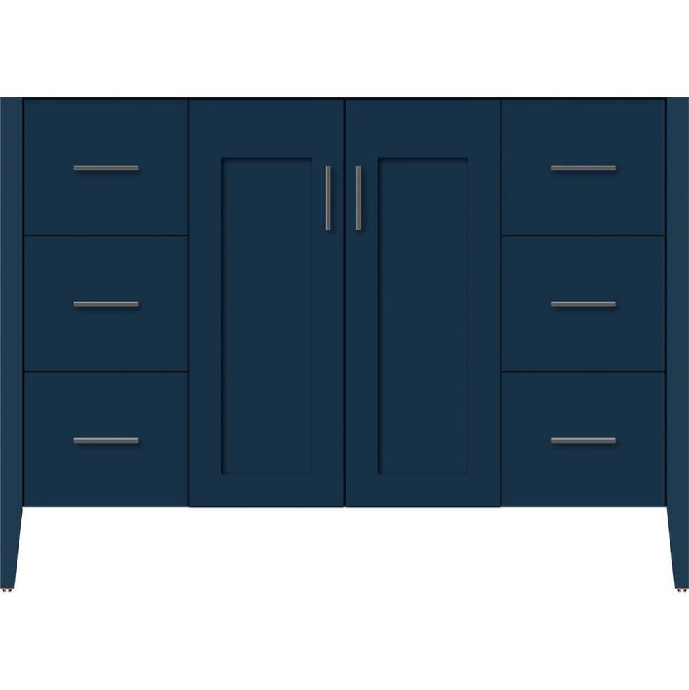 48 X 19 X 34.5 Newhalem Vanity Nh Shaker/Slab Lapis Night Sb