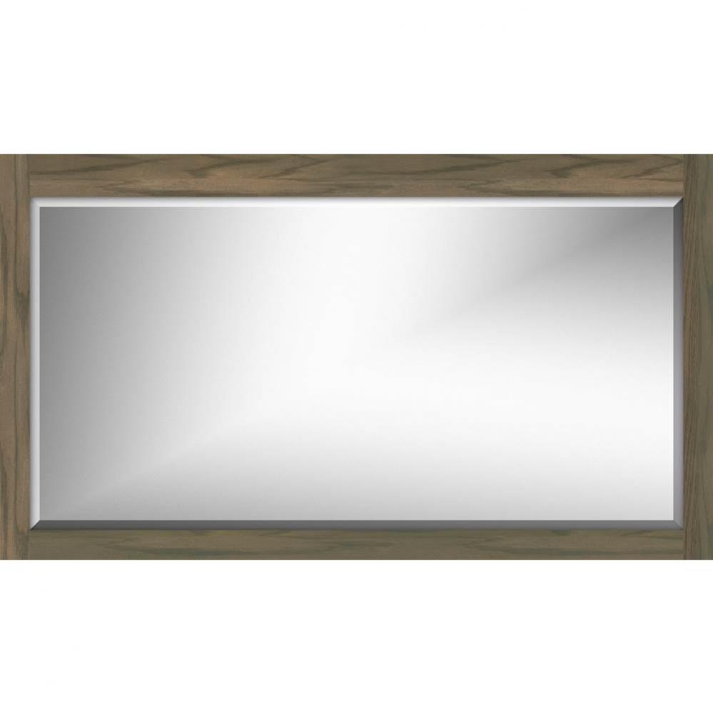 54 X 30.75 Newhalem Beveled Mirror Dusky Oak