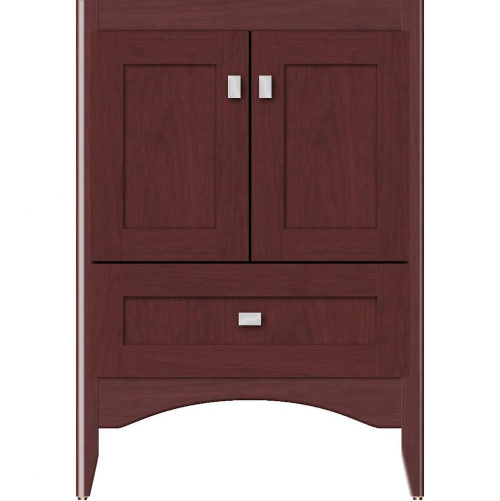 24 X 21 X 34.5 Wallingford Vanity Shaker Dk Cherry Std