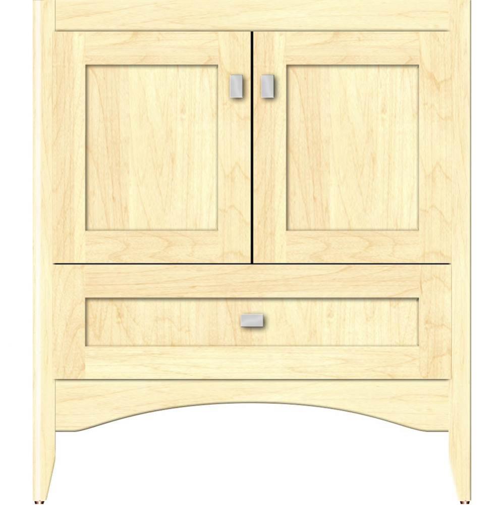 30 X 21 X 34.5 Wallingford Vanity Shaker Nat Maple Std