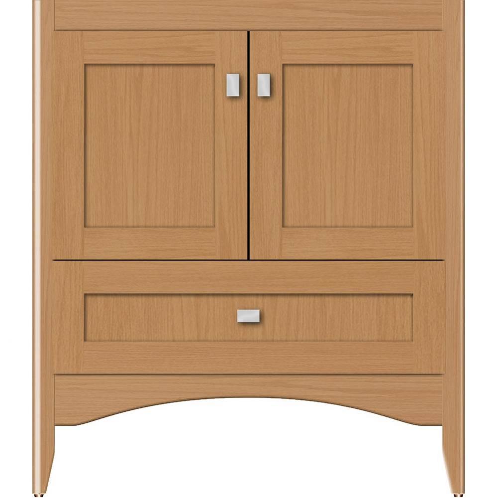 30 X 18 X 34.5 Wallingford Vanity Shaker Nat Oak Std