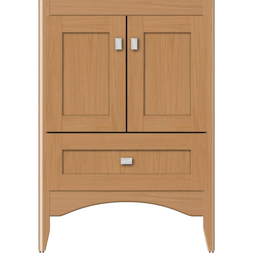 24 X 21 X 34.5 Wallingford Vanity Shaker Nat Oak Std