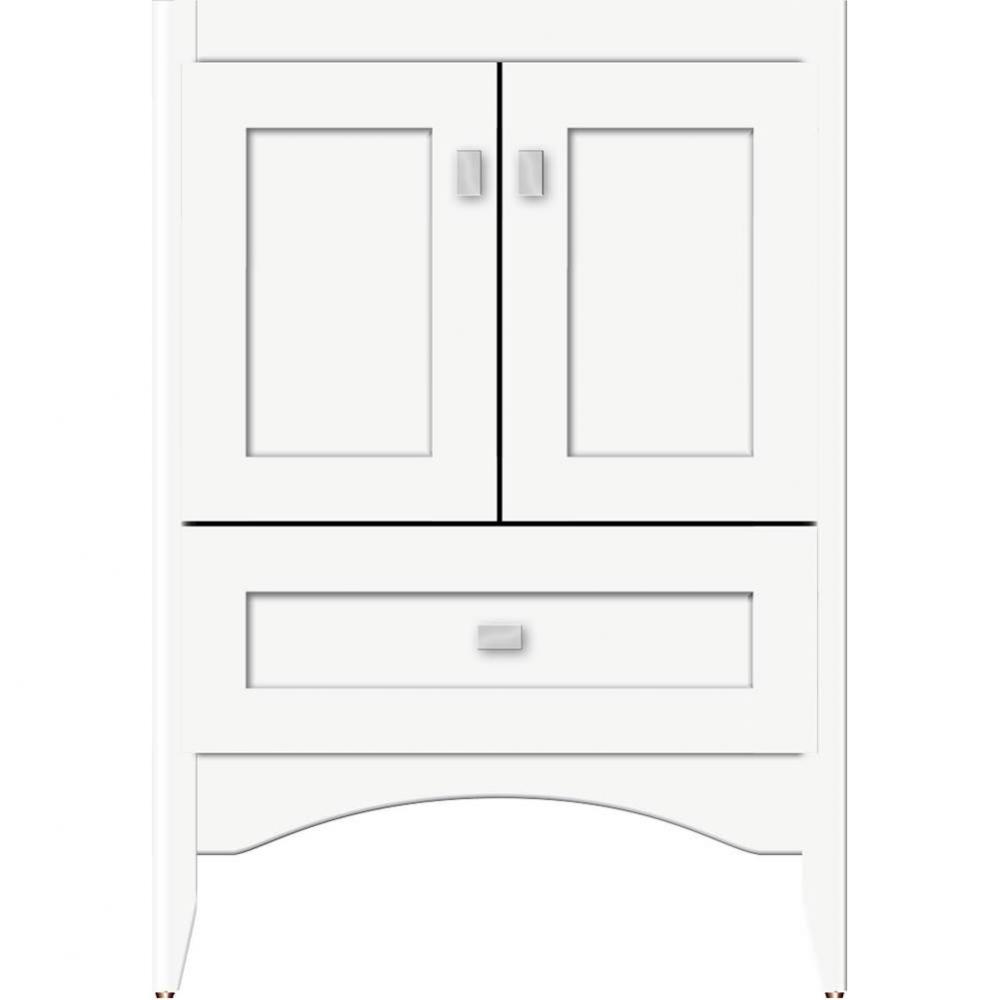 24 X 18 X 34.5 Wallingford Vanity Shaker Sat White Std