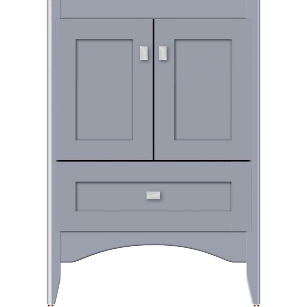 24 X 21 X 34.5 Wallingford Vanity Shaker Sat Silver Std